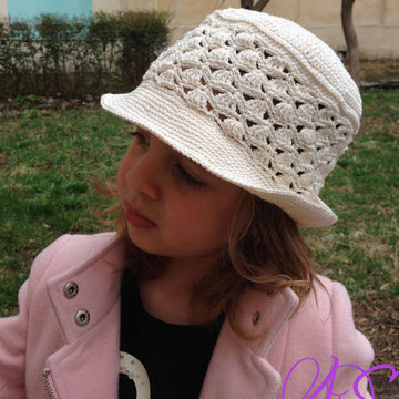 Cappellino per  Bimbi di 3 - 4 Anni Modello per Uncinetto