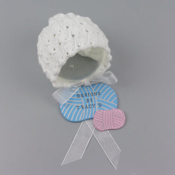 Eira matinee, bonnet or beanie, booties & mitts Baby Knitting Pattern