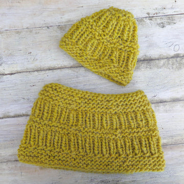 Easy Hat and Cowl Set