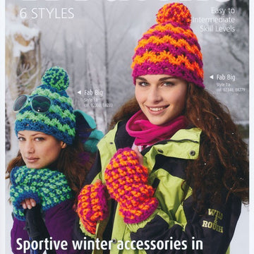 Patons Fab Big Winter Accessories Book- 3854