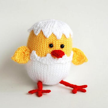 Easter chicken hatched from egg