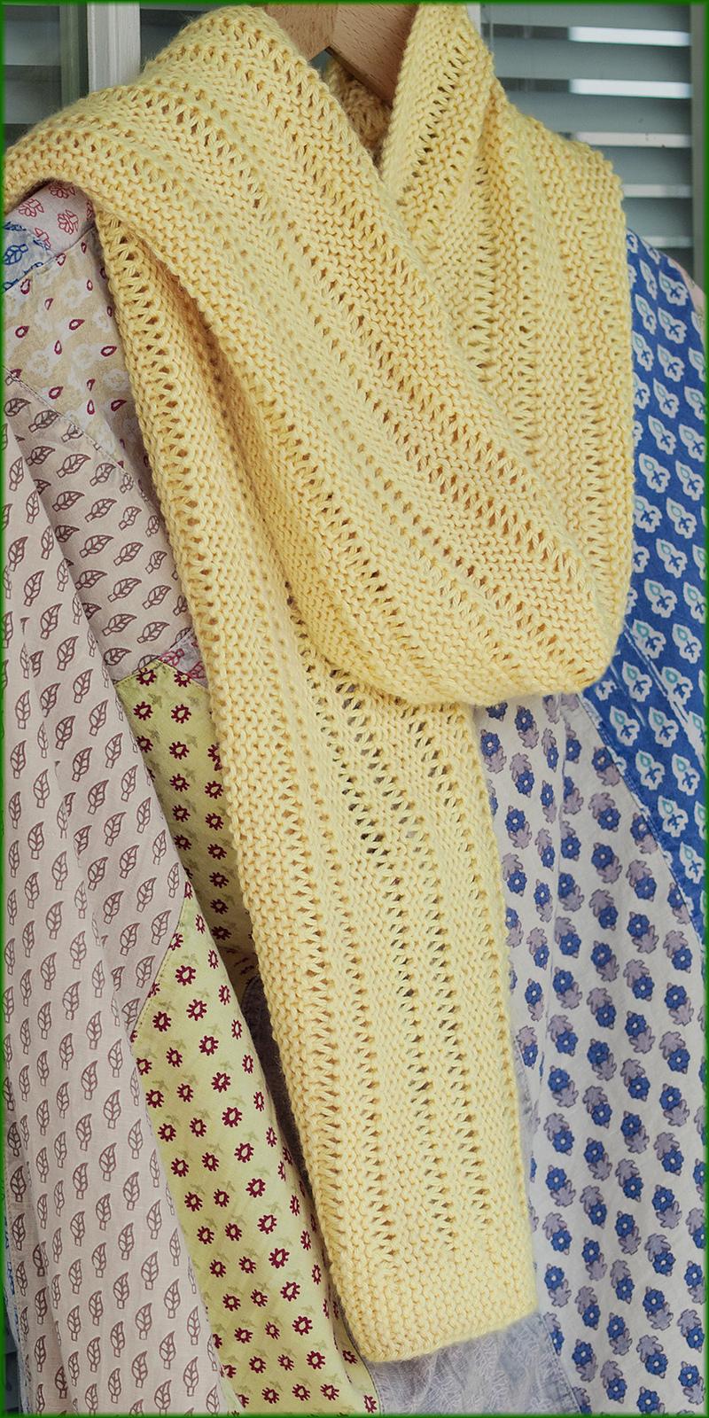 Kimpton Scarf & Wrap Knitting Pattern