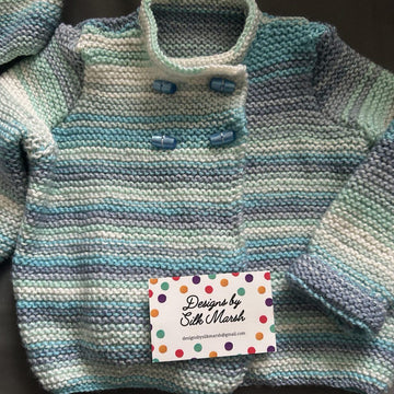 Ella Baby Jacket and Hat Knitting Pattern Newborn-3 years approx