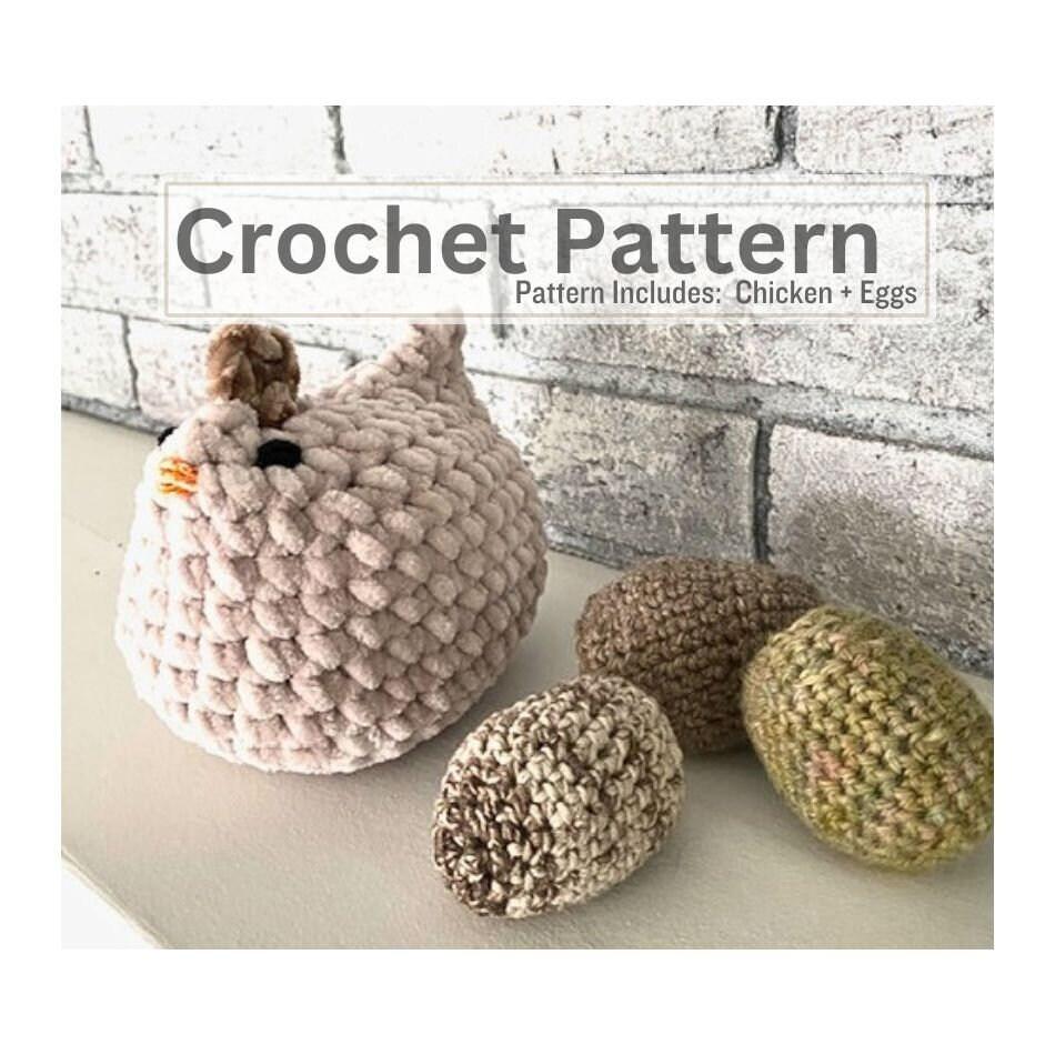 Chicken + Eggs Bundle Crochet Pattern