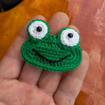 Frog_ hair clip English _us