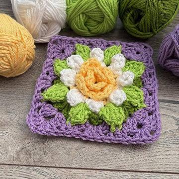 Blush Blossom Pom-Pom Pillow