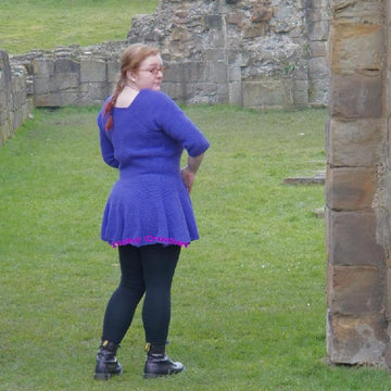 Skater dress- slouch neck