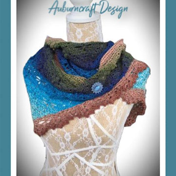 On The Wings of a Dragonfly Shawl