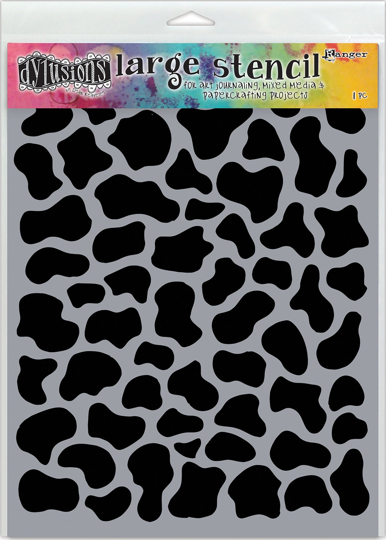 Ranger Dyan Reaveley's Dylusions Stencils 9"X12" - Giraffe