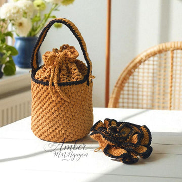 Riviera Rose Bucket Bag Crochet Pattern