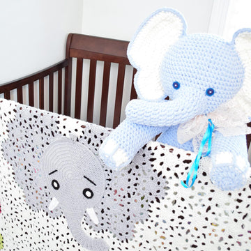 Josefina and Jeffery Elephant Blanket