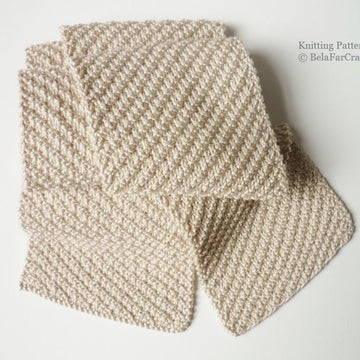 Cotton Rib Scarf