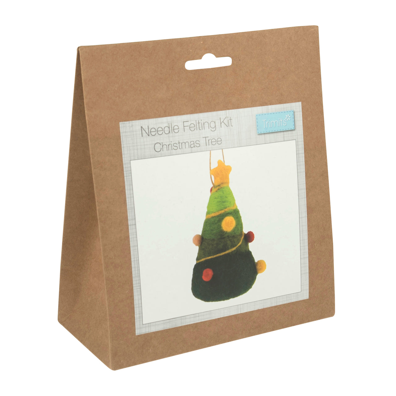 Trimits Christmas Tree Decoration Needle Felting Kit