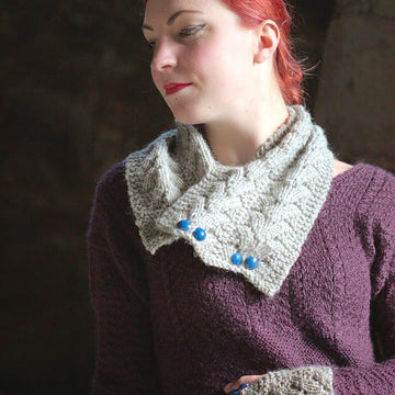 Norwegian Fir Cowl and Mitts