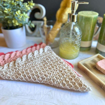 Seashore face cloth