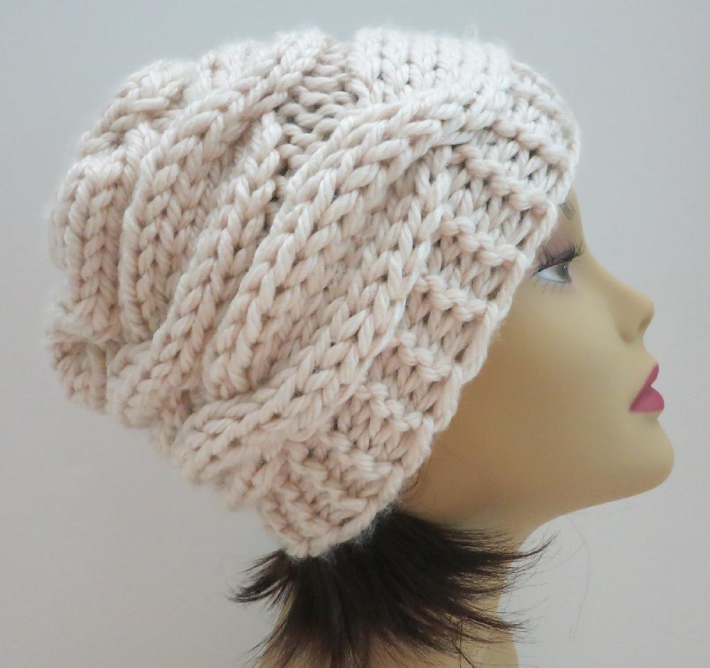 The Cayden Hat - Gorgeous Puffy Cables