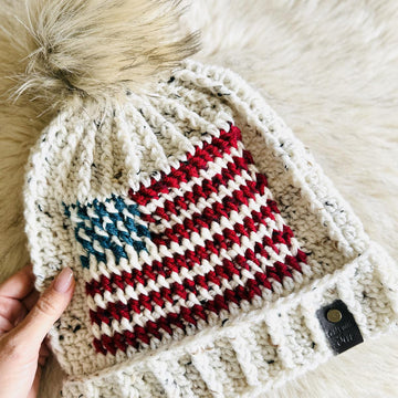 America Proud Slouchy Beanie