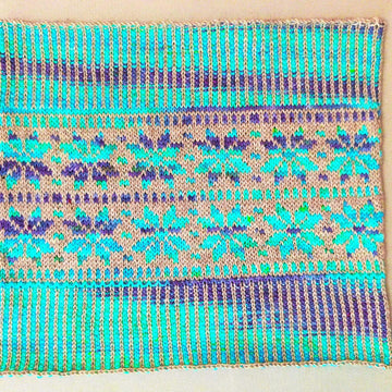 Shetland Stars Neck Warmer
