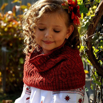 Fanciful Flower Snood