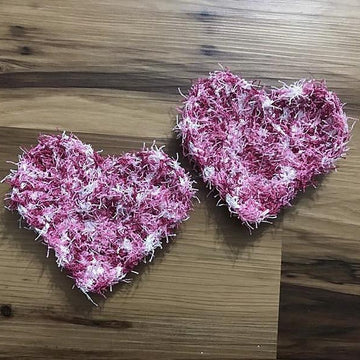 Heart Scrubbie