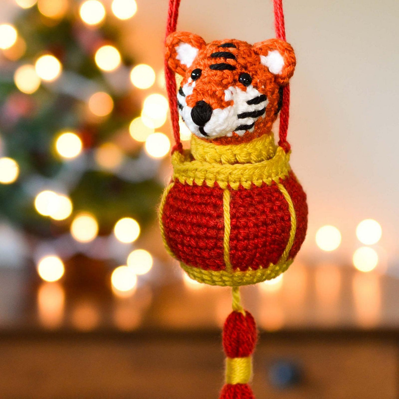 Lunar New Year Lantern Tiger