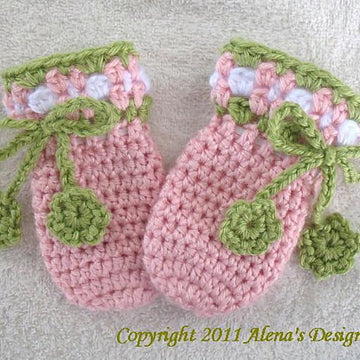 Crochet Blossom Baby Set