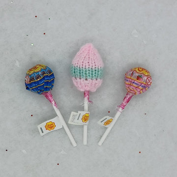 PDF Easter Lollipop Hat Topper Knitting Pattern Chupa-Chup Sweeties Sucker Saver Easter Hunt