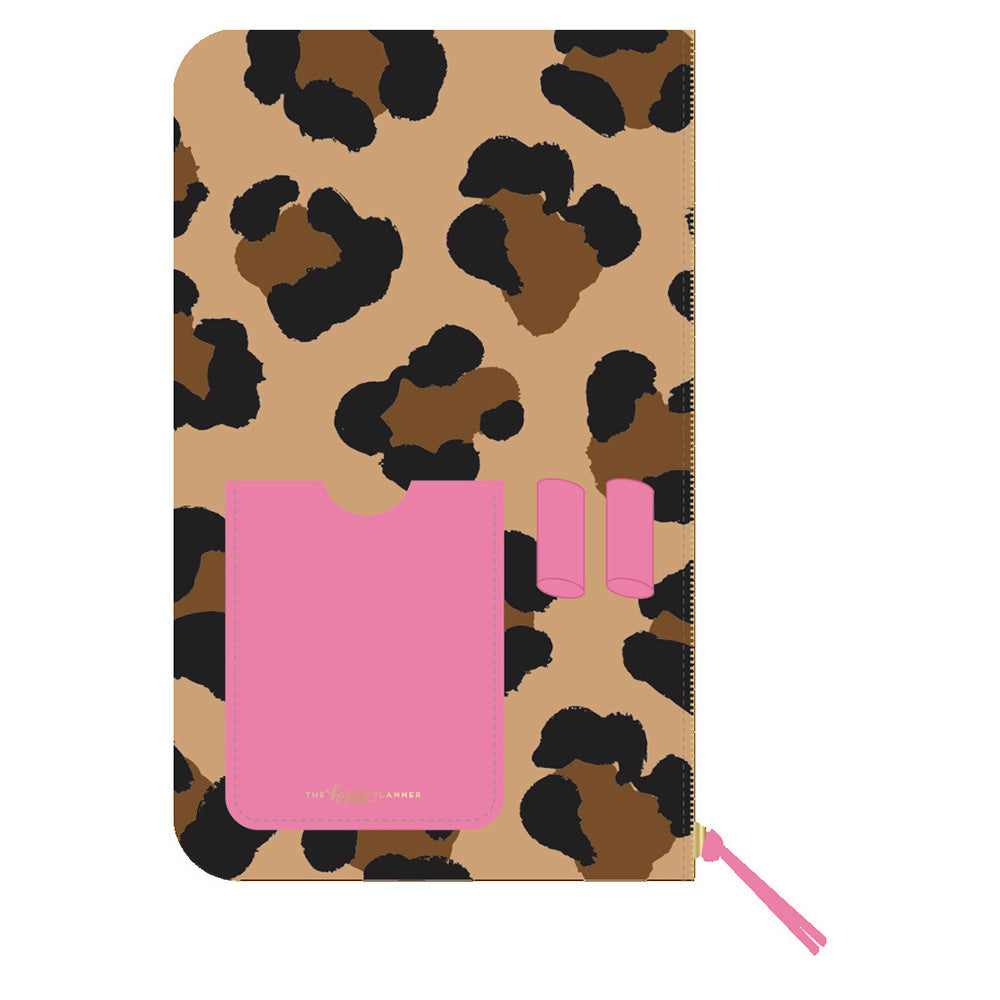 The Happy Planner Leopard Pouch With Pen Loop