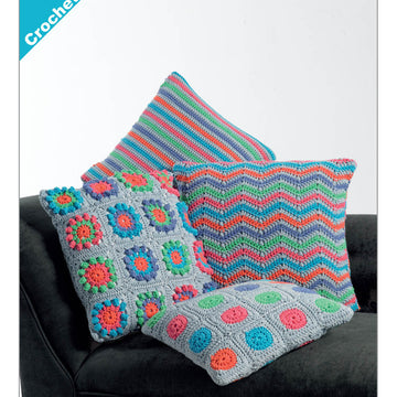 Cushions in James C. Brett Noodles Chunky - JB409 - Leaflet