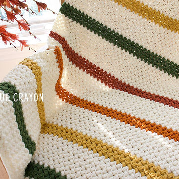 Bean Stitch Blanket