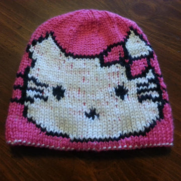 Double Knit Kitty Hat