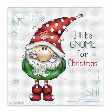 Christmas Gnome Cross Stitch PDF Pattern
