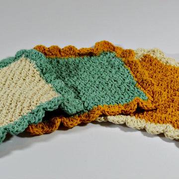 Scalloped Edge Dishcloth