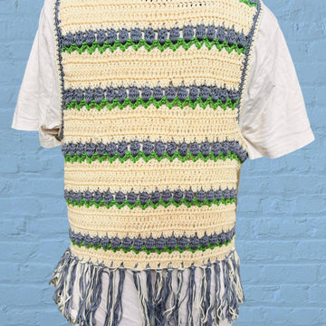 Tulip Crochet Waistcoat