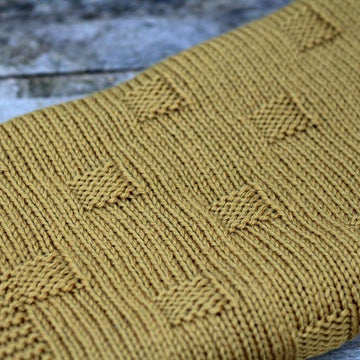 Bryn Knit Blanket Worsted