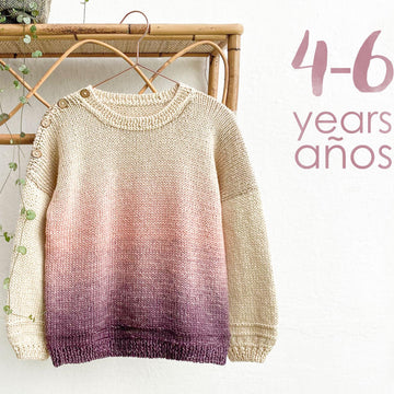 4-6 years- PURE knitted sweater