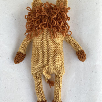 The Lion knitted soft toy