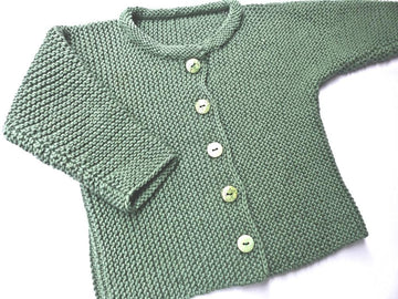 Quergestrickte Kinderjacke Laila, Strickanleitung für Kinder