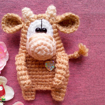 268 Cow Bull Brouch