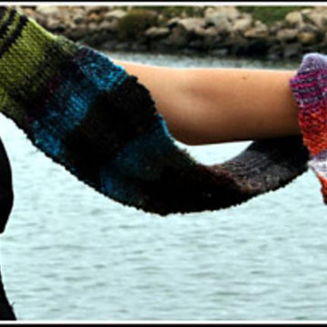 Fillmore Scarf - An Intro to Double Knitting project