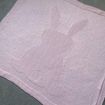Big Bunny Knit Blanket