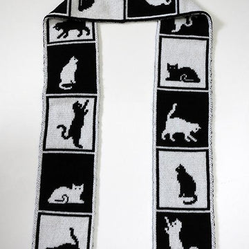 Cats in Boxes Scarf
