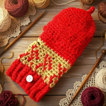 Crochet Convertible GlovesCrochet Convertible Gloves Pattern | Fingerless Gloves with Flip Cap | Instant PDF + Video Tutorial