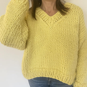Chunky Mellow V Neck