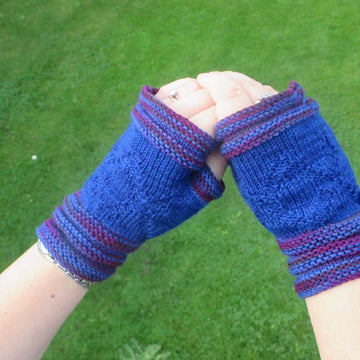 The Boy Came Home cowl and mitts