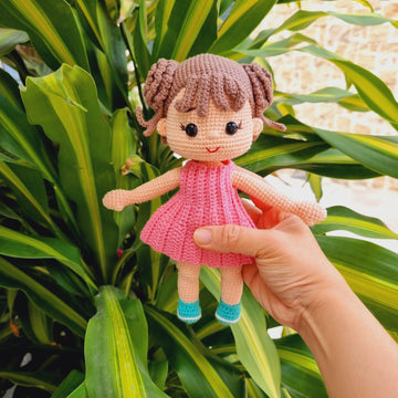 Crochet doll pattern, Amigurumi doll, Suri doll