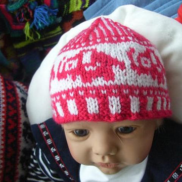 Baby elephant kids beanie