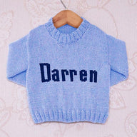 Intarsia - Darren Moniker Chart - Childrens Sweater