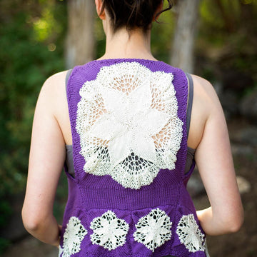 Sun Struck Boho Vest ~ Knit Version