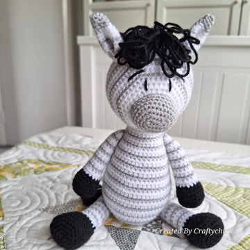 Zinnie the Baby Zebra